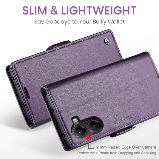 Xiaomi Poco X7 Pro Pu Wallet Case [Purple]