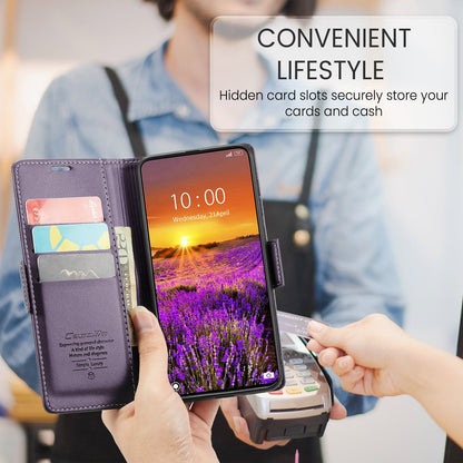 Xiaomi Poco X7 Pro Pu Wallet Case [Purple]