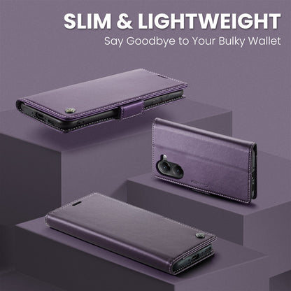 Xiaomi Poco X7 Pro Pu Wallet Case [Purple]