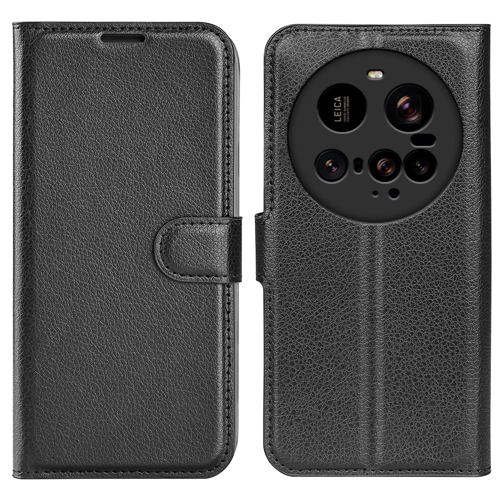 Xiaomi 15 Ultra Pu Wallet Case [Black]