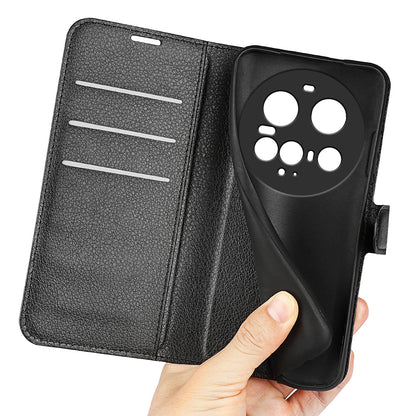 Xiaomi 15 Ultra Pu Wallet Case [Black]