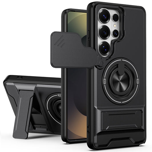 Galaxy S26 Ultra Magsafe Sliding Cover Case [Black]