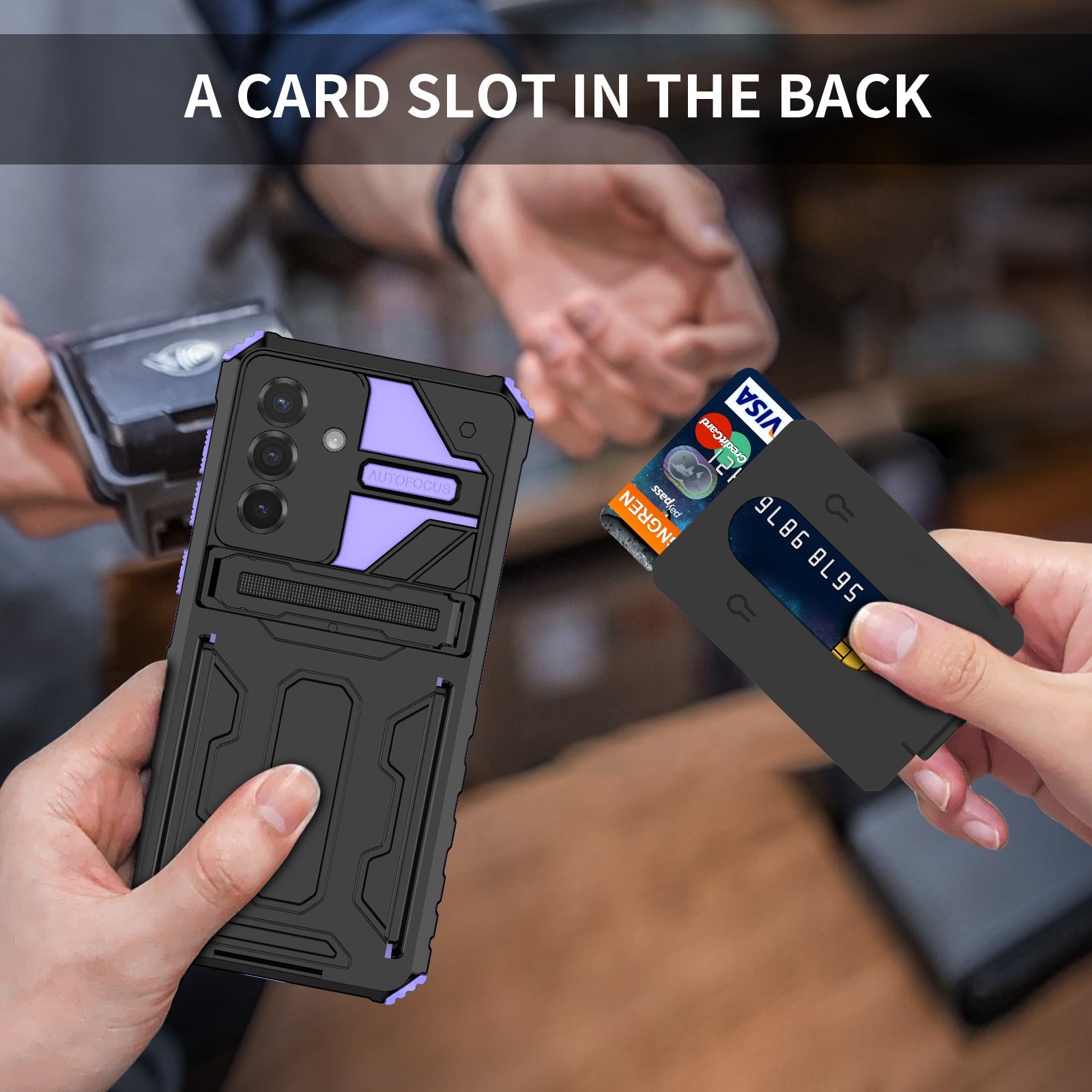 Galaxy A56 5G Heavy Duty Case [Purple]