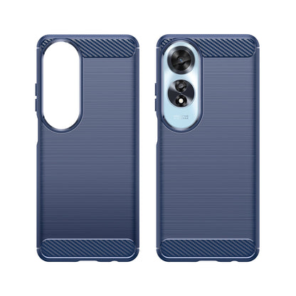 Oppo A60 4G Carbon Fibre Case [Navy]