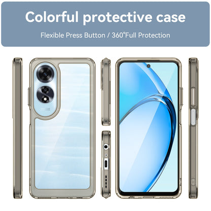 Oppo A60 4G Soft Gel Bumper Case [Clear Grey]