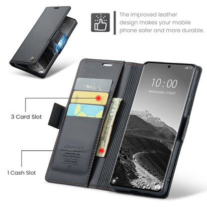Xiaomi Redmi Note 14 Pro Plus 5G Pu Wallet Case [Black]