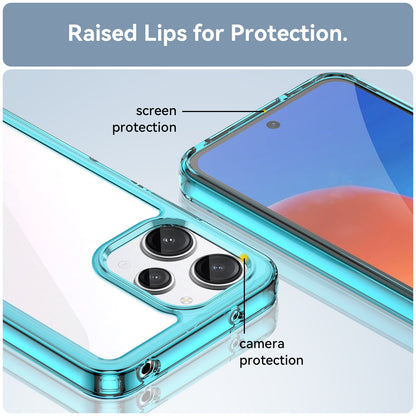 Xiaomi Redmi 12 5G Soft Gel Bumper Case [Clear Blue]