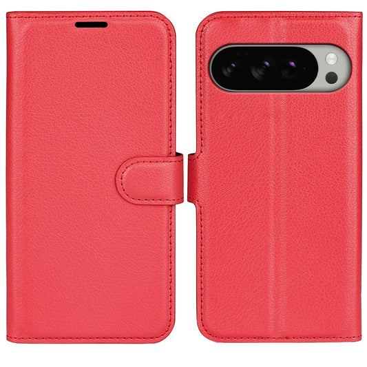 Google Pixel 10 Pro Xl Pu Wallet Case [Red]