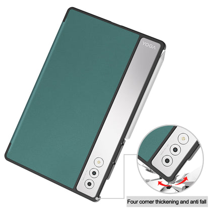 Yoga Tab Plus 12.7 Tri-fold Pu Case [Teal]