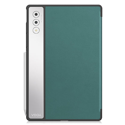 Yoga Tab Plus 12.7 Tri-fold Pu Case [Teal]