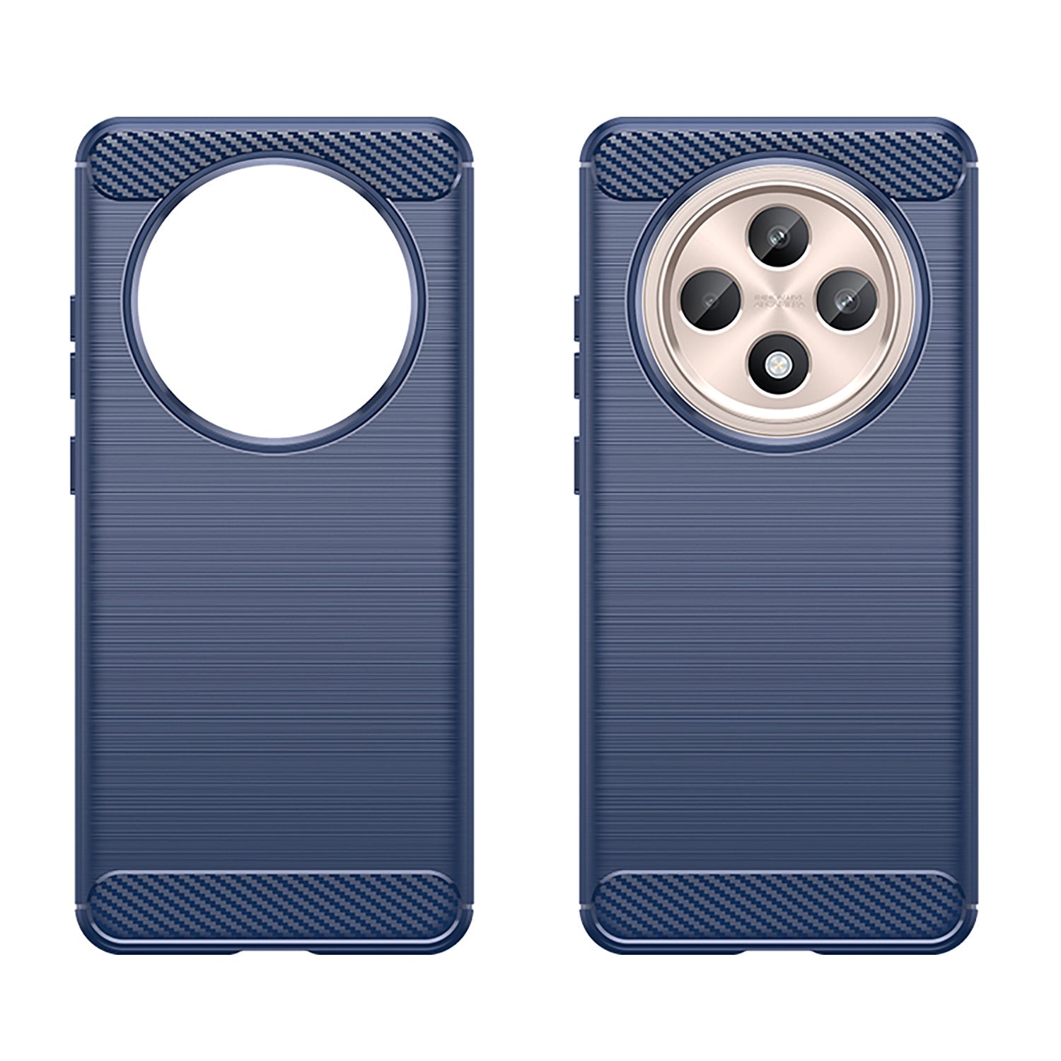 Oppo Reno 12F 5G Carbon Fibre Case [Navy]