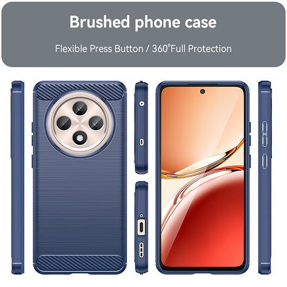 Oppo Reno 12F 5G Carbon Fibre Case [Navy]