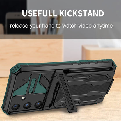 Galaxy S25 Plus Kickstand Heavy Duty Case [Teal]