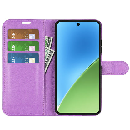 Xiaomi 15 Pu Wallet Case [Purple]
