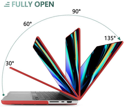 Macbook Pro 14" (M4, 2024) A3112 Matte Hard Case [Red]