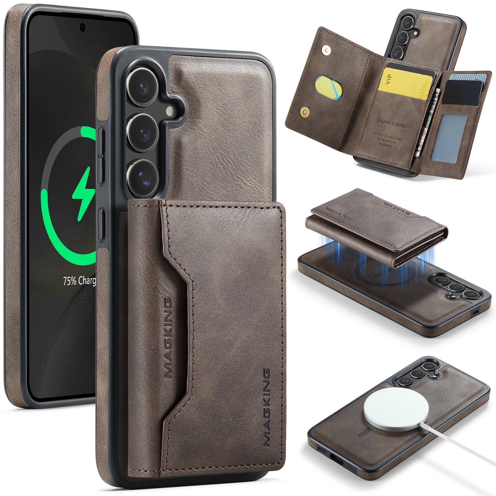 Galaxy S26 Magsafe Wallet [Coffee]