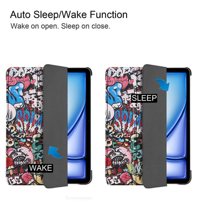 Ipad Air 11" (M3, 2025) Designer Tri-fold Case [Graffiti]