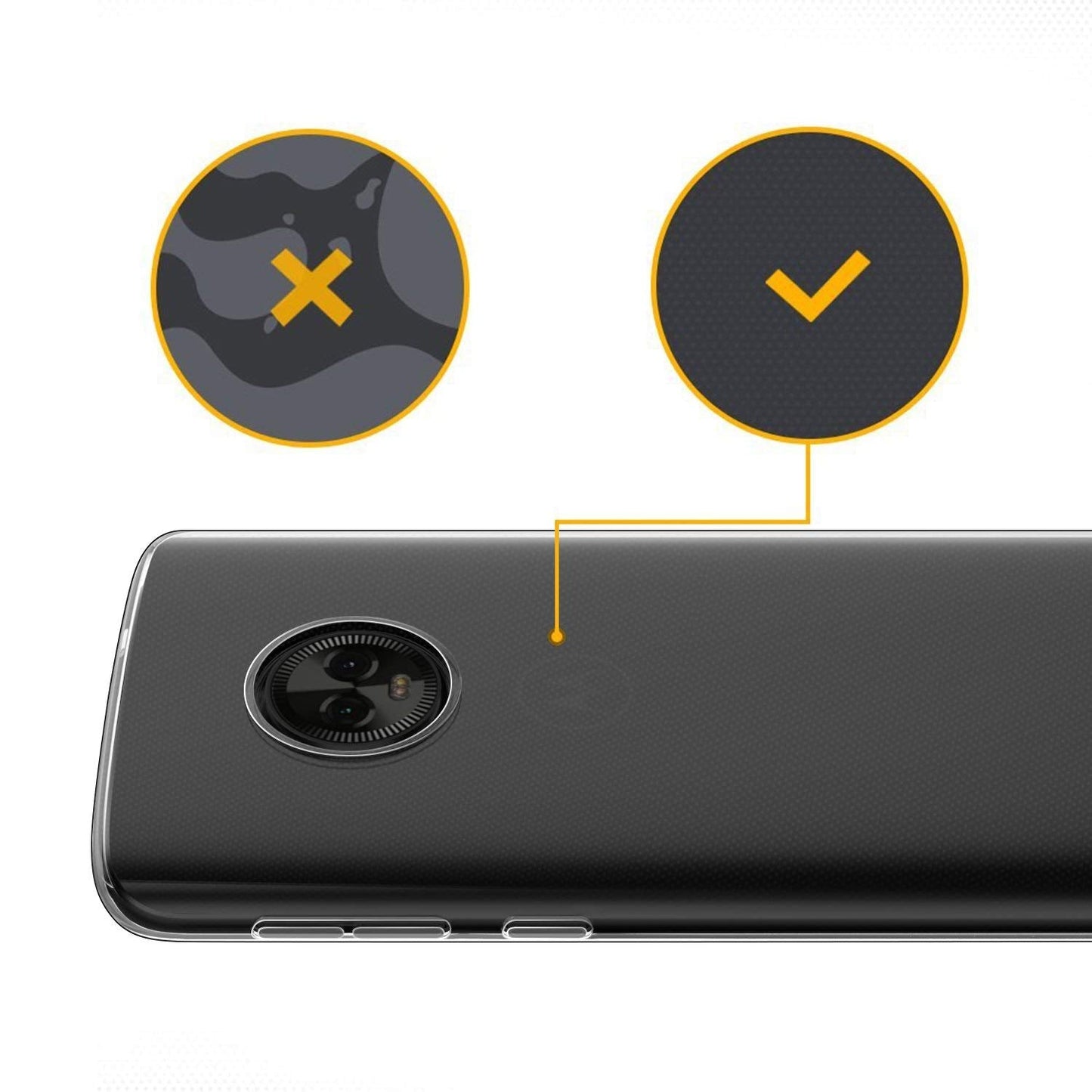 Motorola Moto G6 Plus Soft Gel Case