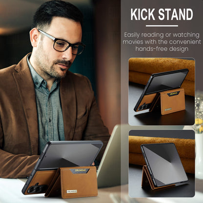 Galaxy Z Fold 7 Magnetic Wallet [Brown]