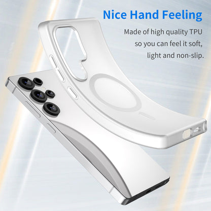 Galaxy S25 Ultra Magsafe Soft Matte Case [White]