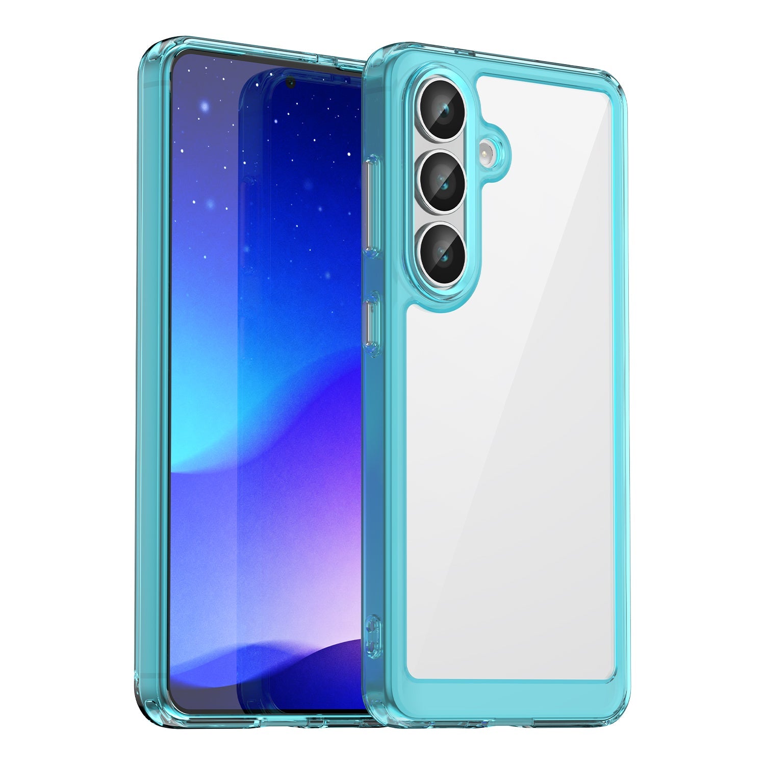 Galaxy S26 Soft Gel Case [Clear Blue]