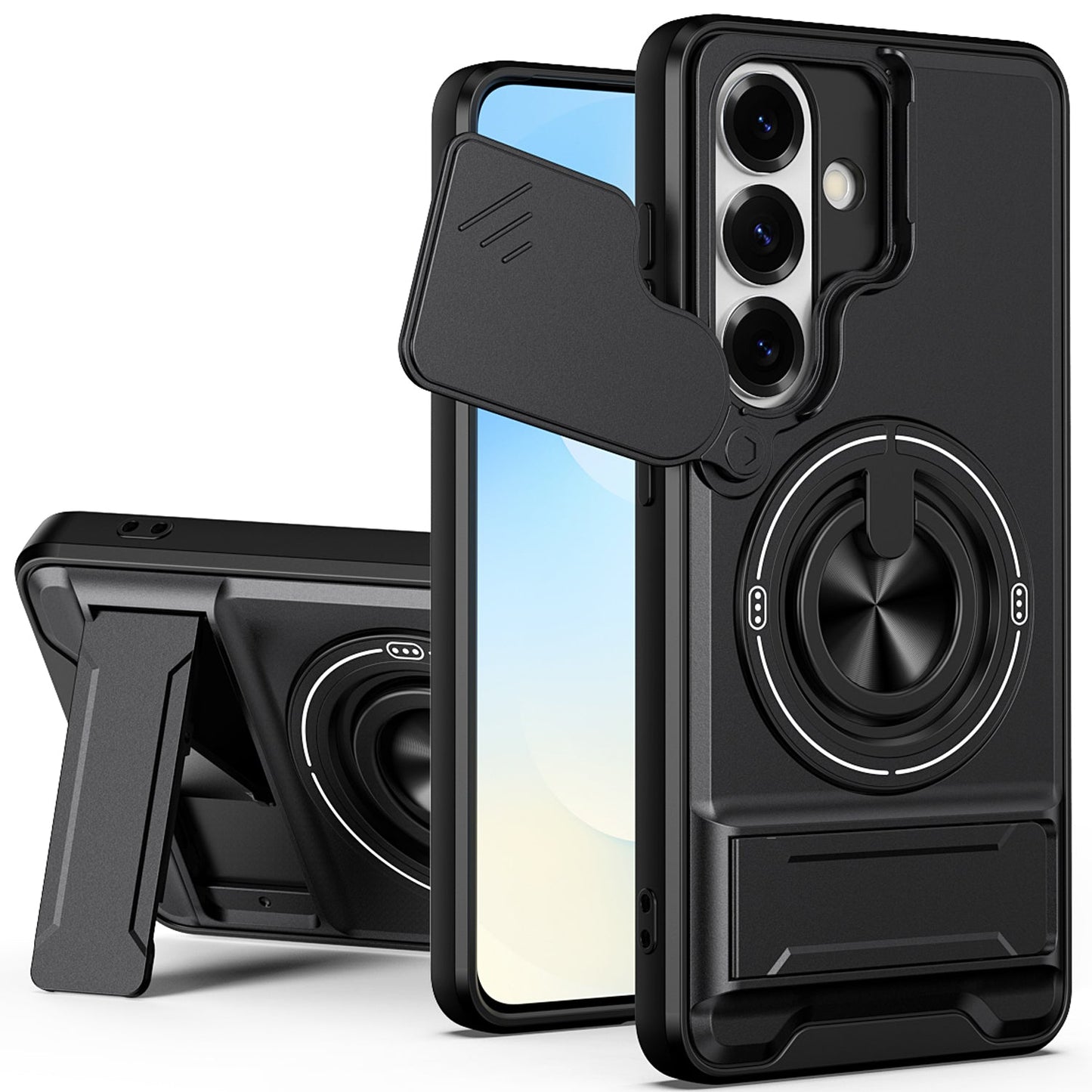 Galaxy S26 Magsafe Sliding Cover Case [Black]