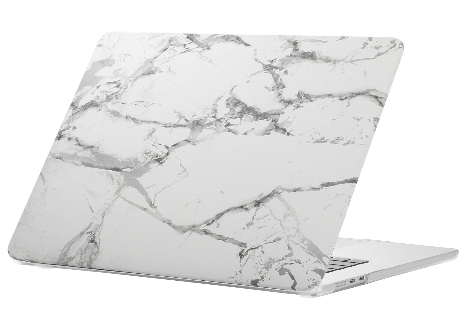 Macbook Air 15" (M4, 2025) A3241 Designer Hard Case [Whitemarble]