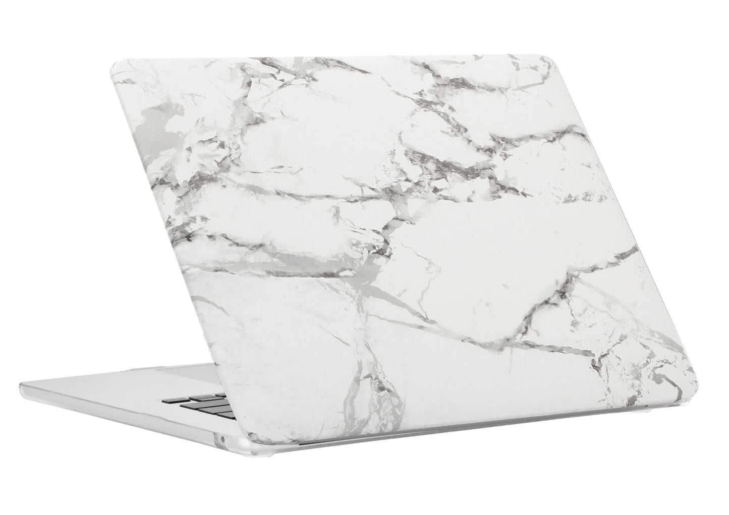 Macbook Air 15" (M4, 2025) A3241 Designer Hard Case [Whitemarble]