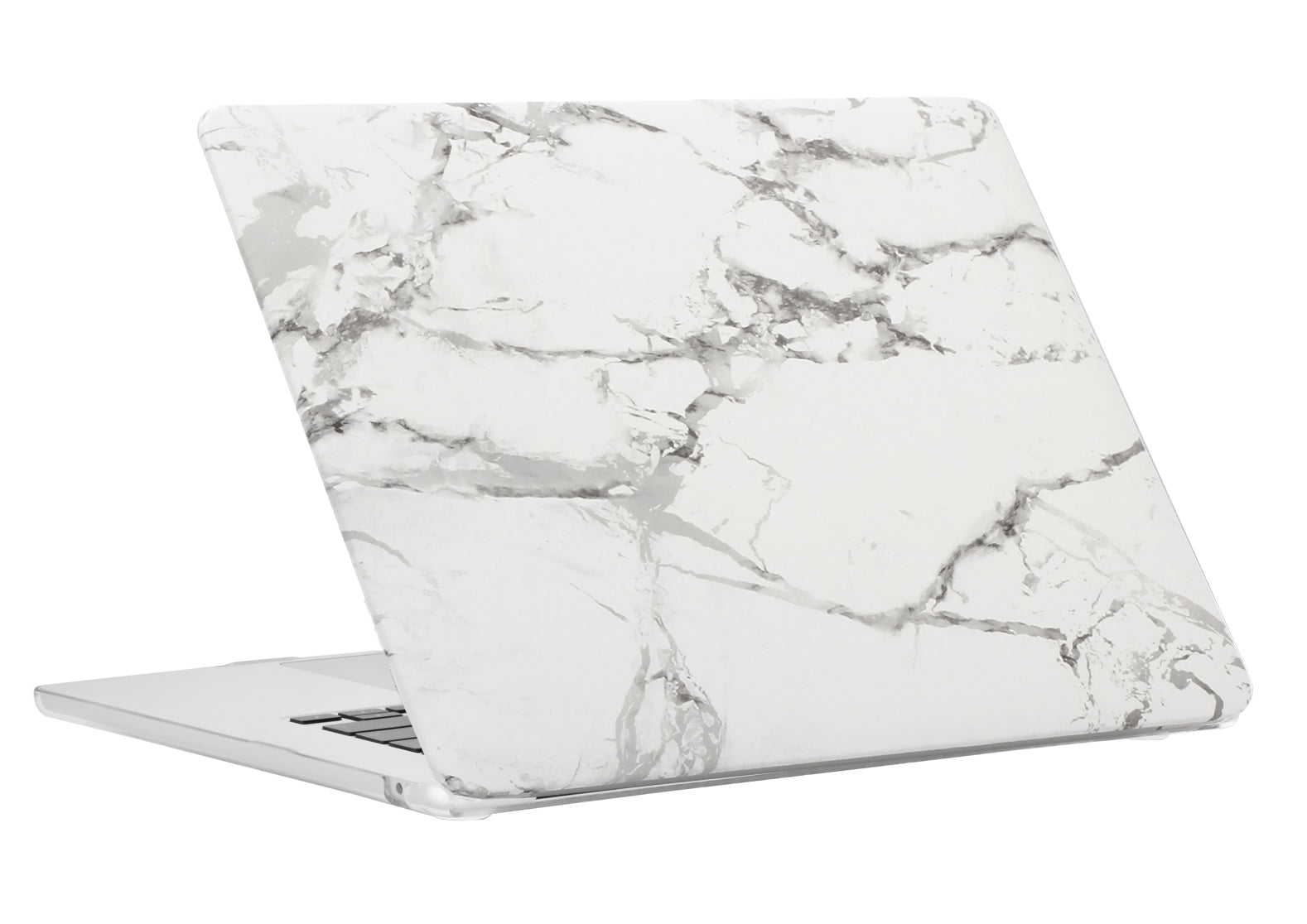 Macbook Air 15" (M4, 2025) A3241 Designer Hard Case [Whitemarble]