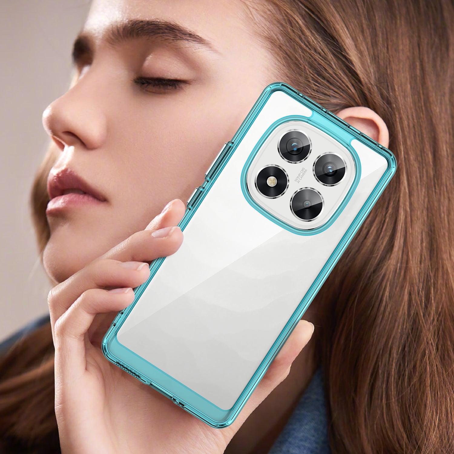 Xiaomi Redmi Note 14 Pro 5G Soft Gel Case [Clear Blue]
