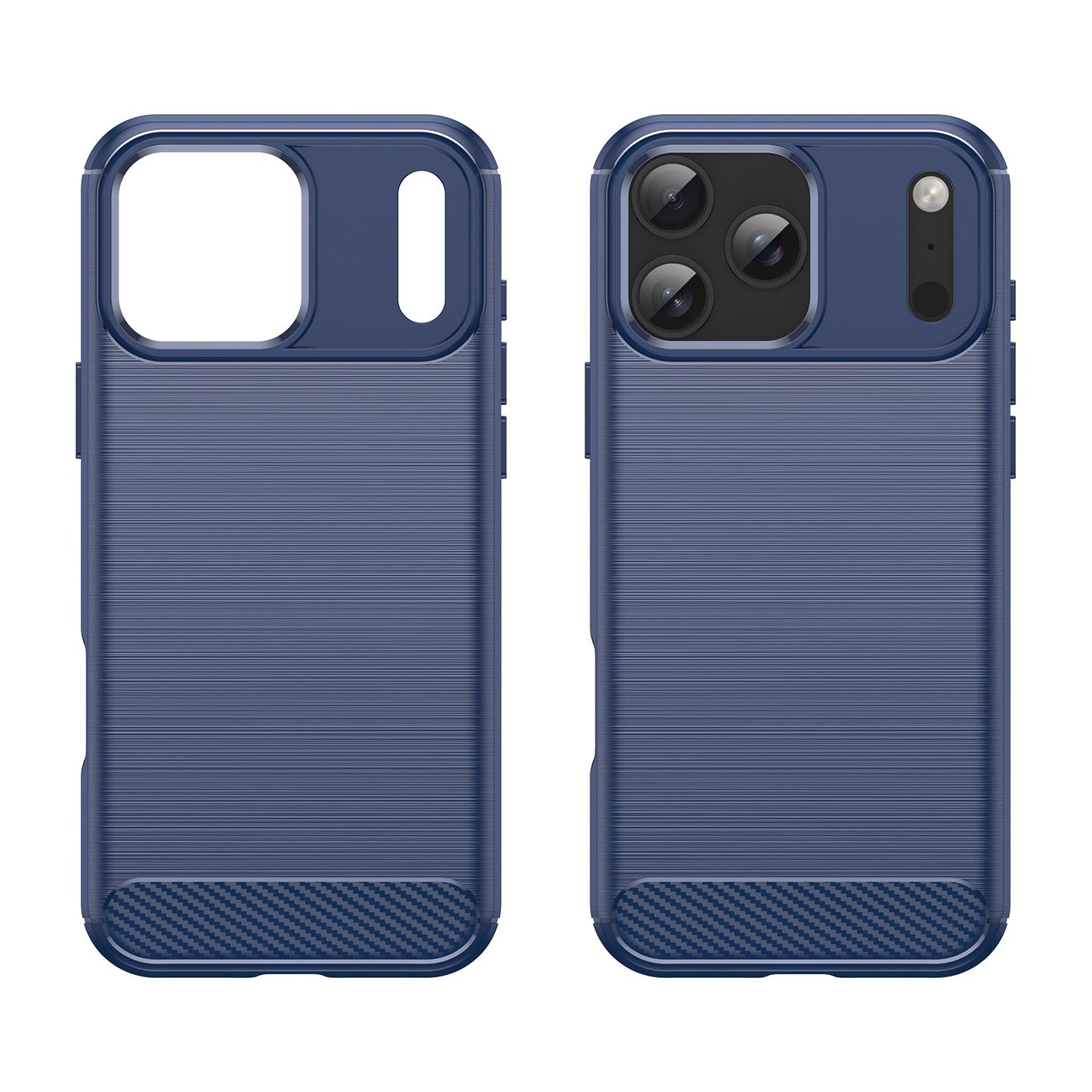 Iphone 17 Pro Max Carbon Fibre Case [Navy]