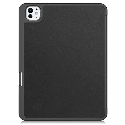 Ipad Pro 11" (M4 2024, M5 2025) Pen Holder Case [Black]