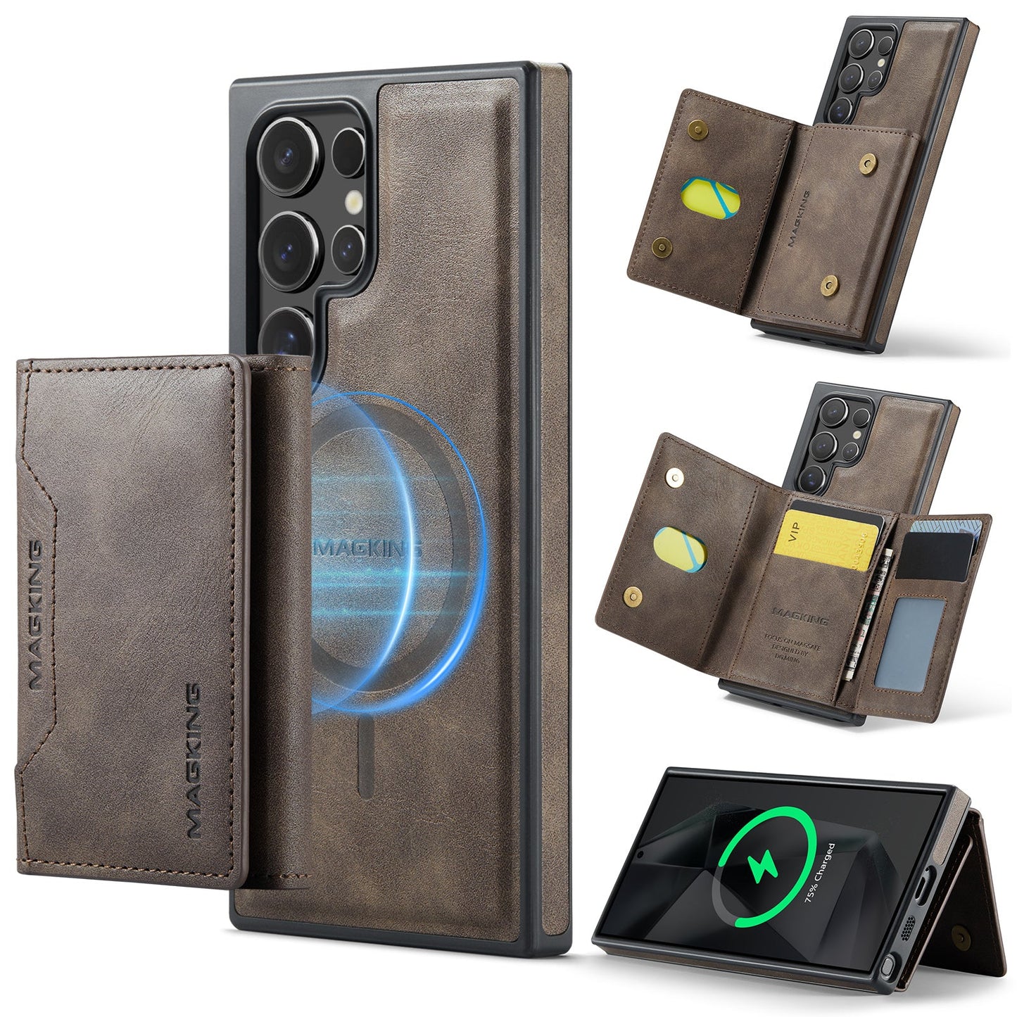 Galaxy S26 Ultra Magsafe Wallet [Coffee]