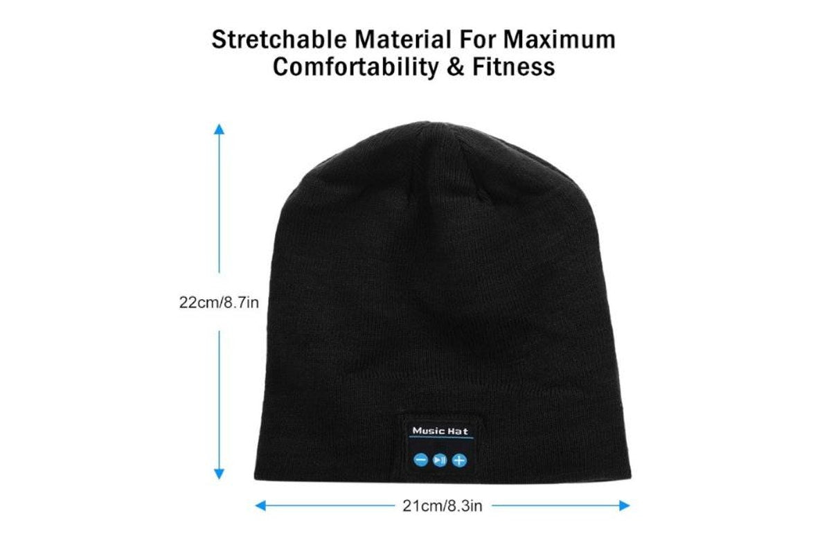 Beanie Bluetooth Headphones [ Blue ]