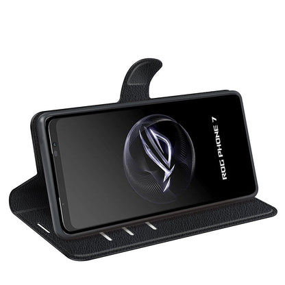 Asus Rog Phone 7 Pu Wallet Case [Black]