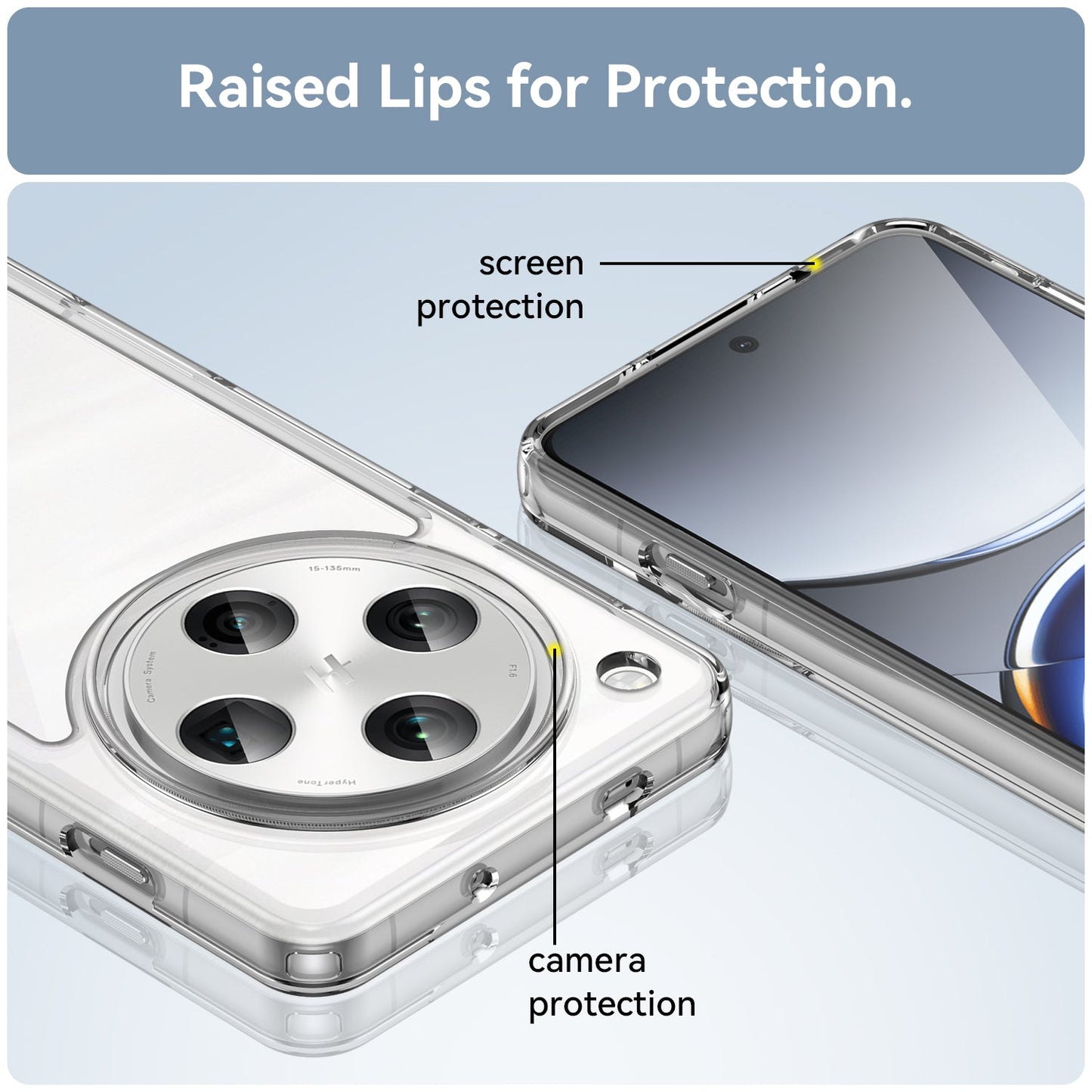 Oppo Find X8 Pro Soft Gel Case [Clear]