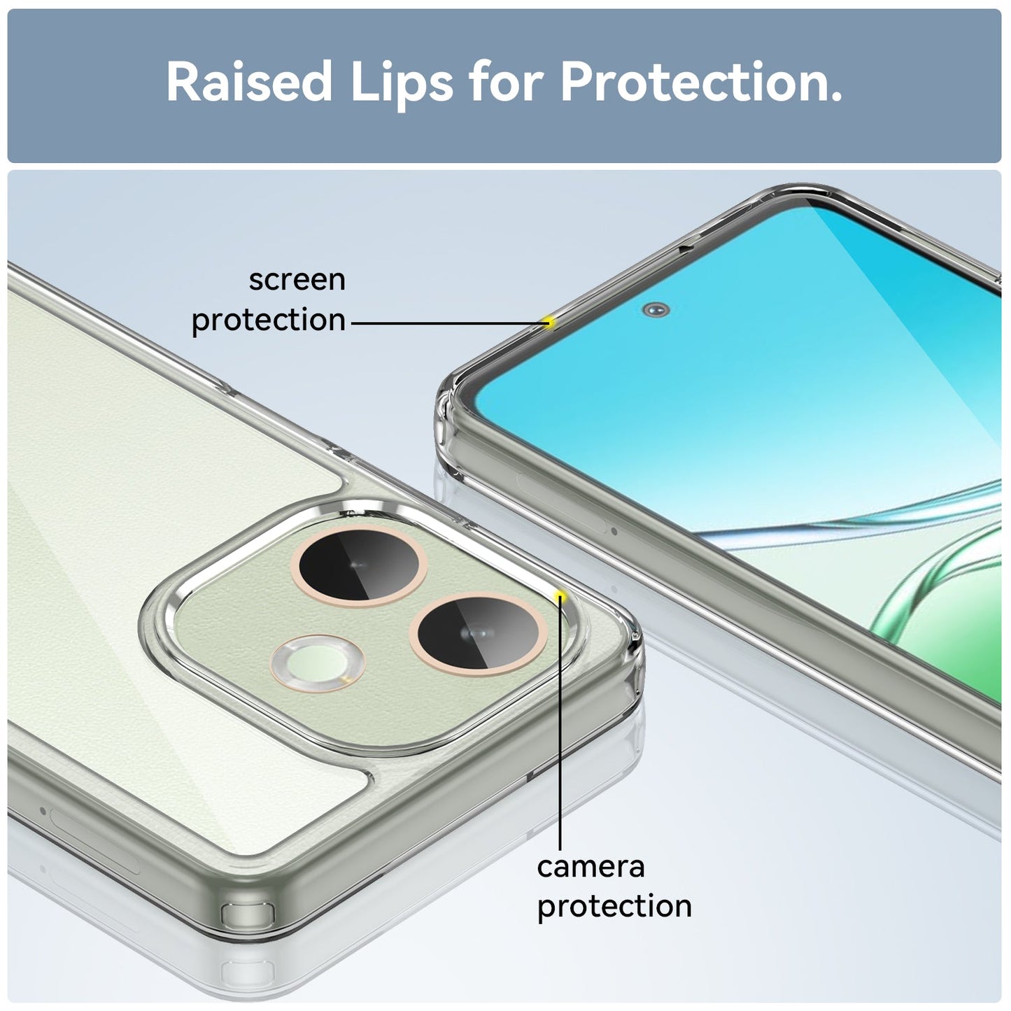Oppo A5 Pro 5G Soft Gel Case [Clear]