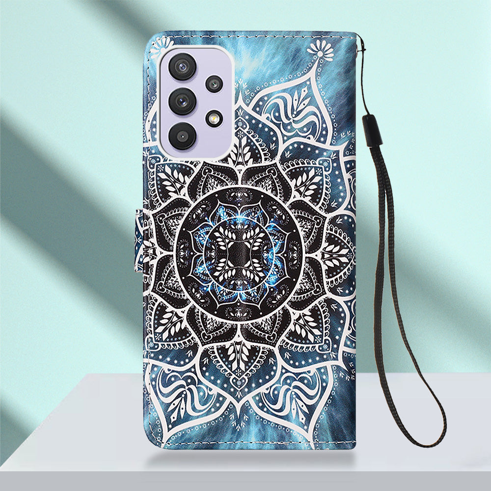 Samsung Galaxy A23 Designer PU Case Mandala
