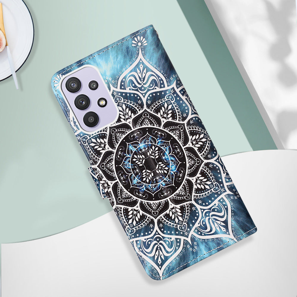 Samsung Galaxy A23 Designer PU Case Mandala