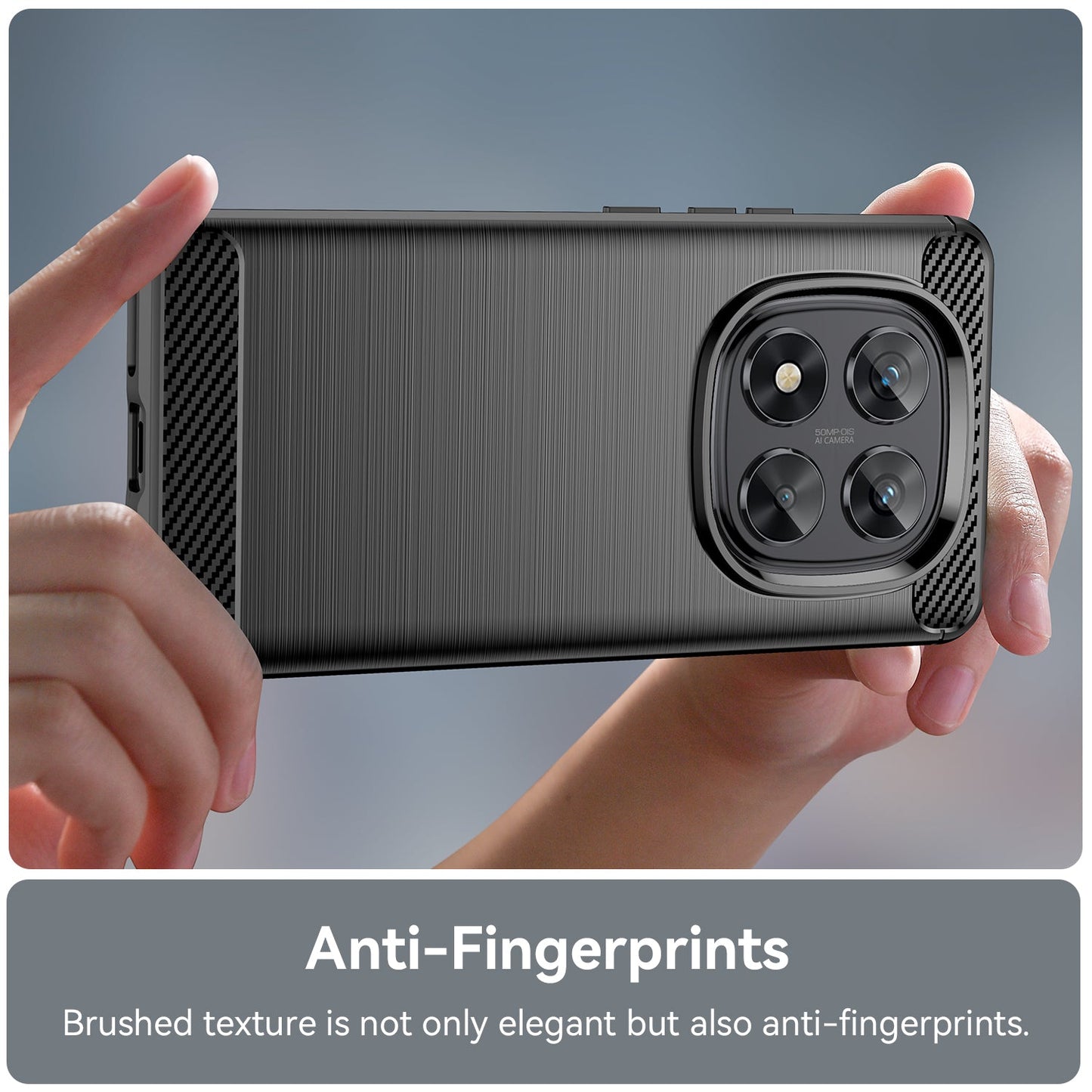 Xiaomi Redmi Note 14 Pro 5G Carbon Fibre Case [Black]