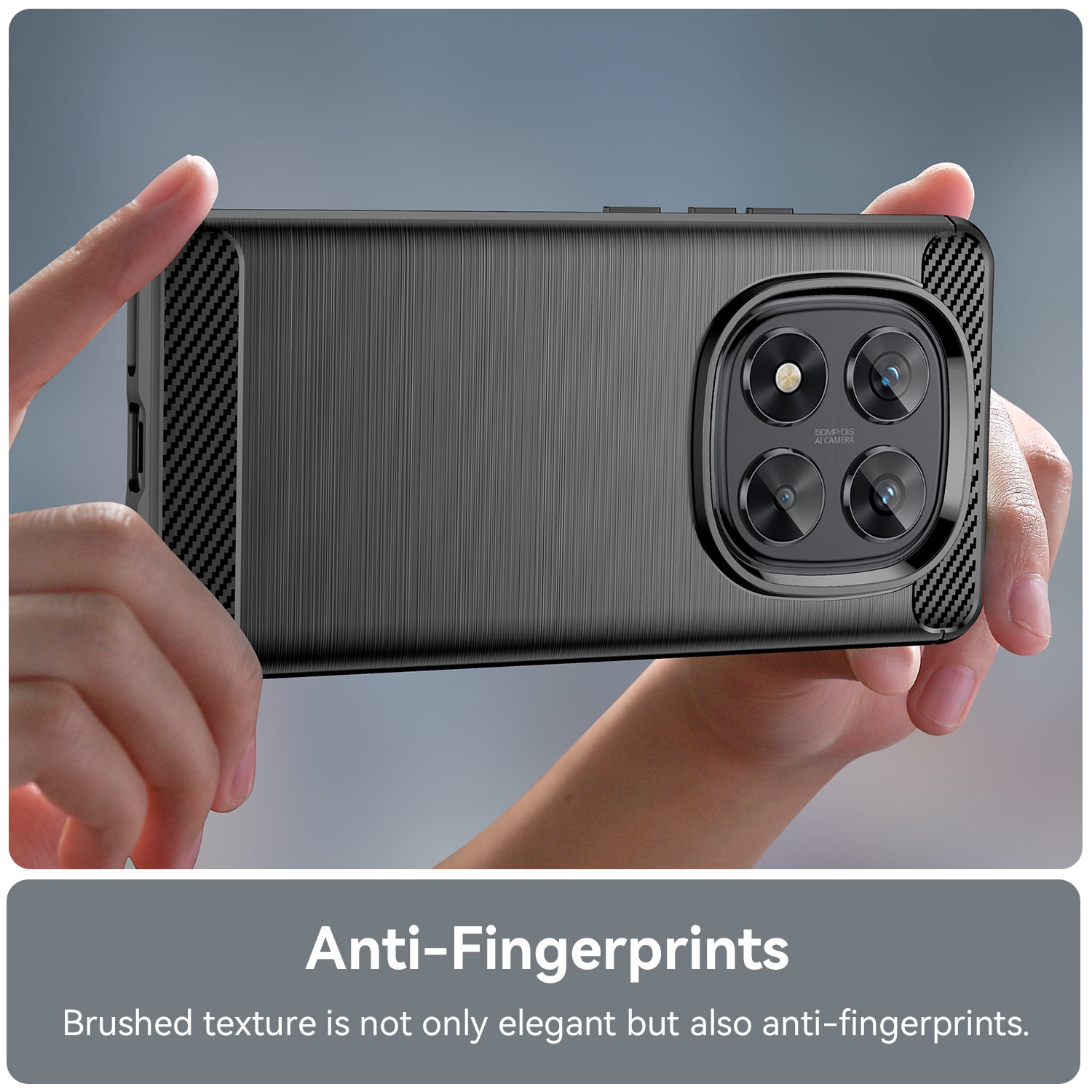 Xiaomi Redmi Note 14 Pro 5G Carbon Fibre Case [Black]