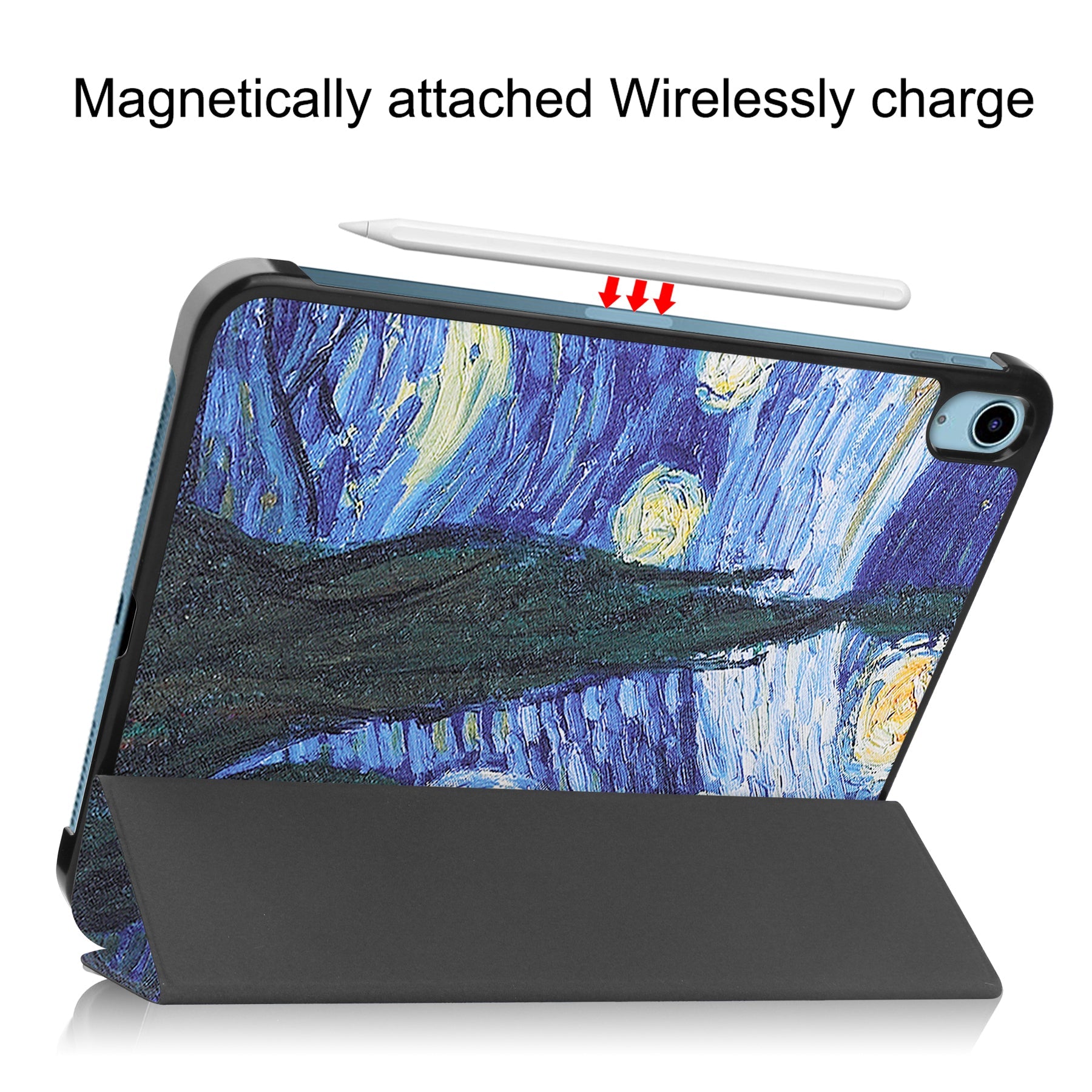 Ipad 11 (A16, 2025) Designer Tri-fold Case [Starrynight]