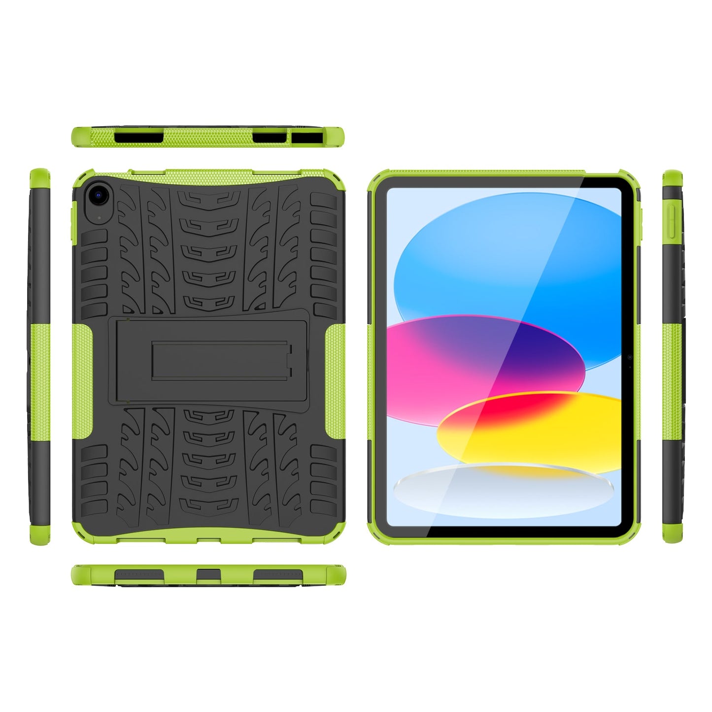 Ipad 11 (A16, 2025) Tri-fold Pu Case [Green]
