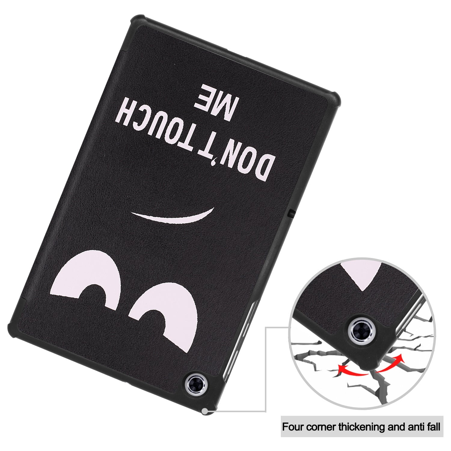 Lenovo Tab M10 Fhd Plus Tb-x606f Designer Tri-fold Case [Notouch]