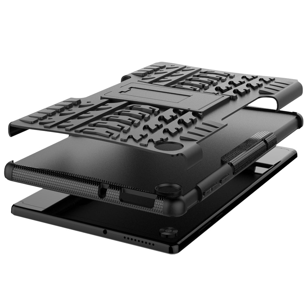 Lenovo Tab M10 Hd (2nd Gen) Tb-x306f Heavy Duty Case [Black]