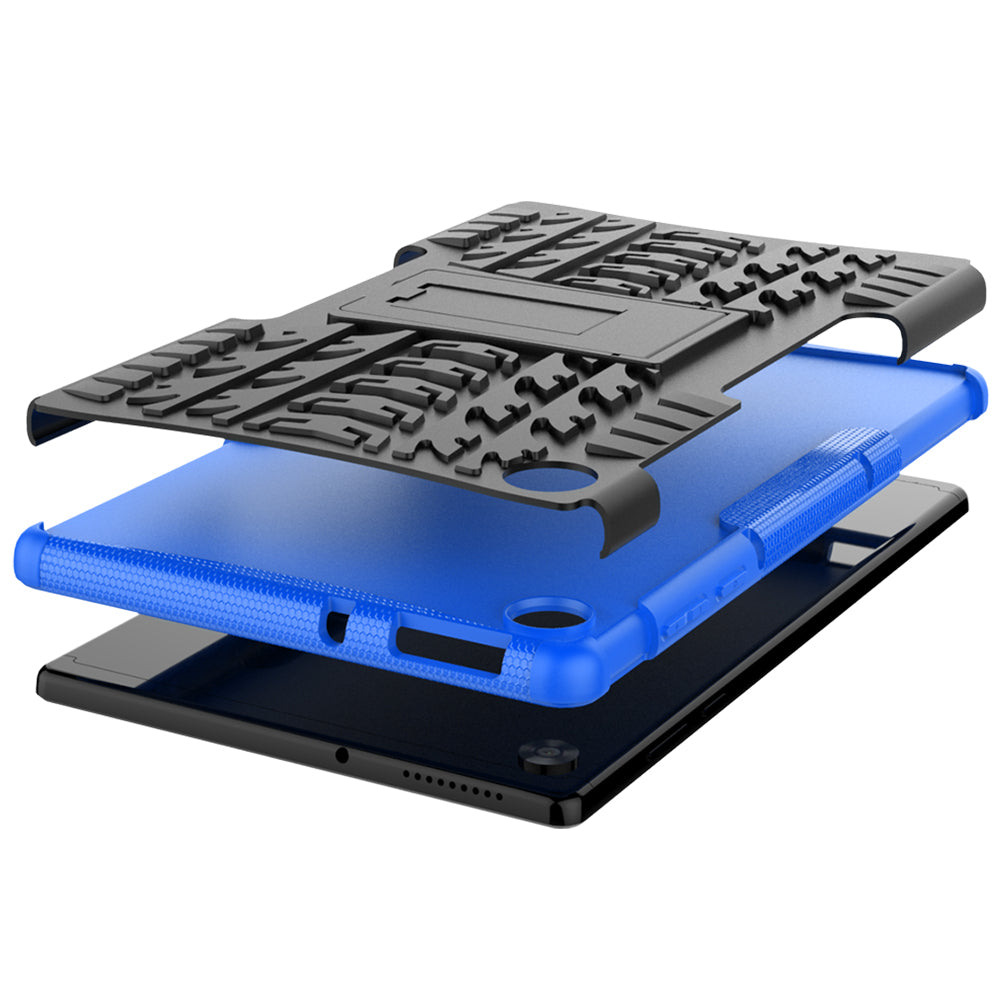 Lenovo Tab M10 Hd (2nd Gen) Tb-x306f Heavy Duty Case [Blue]