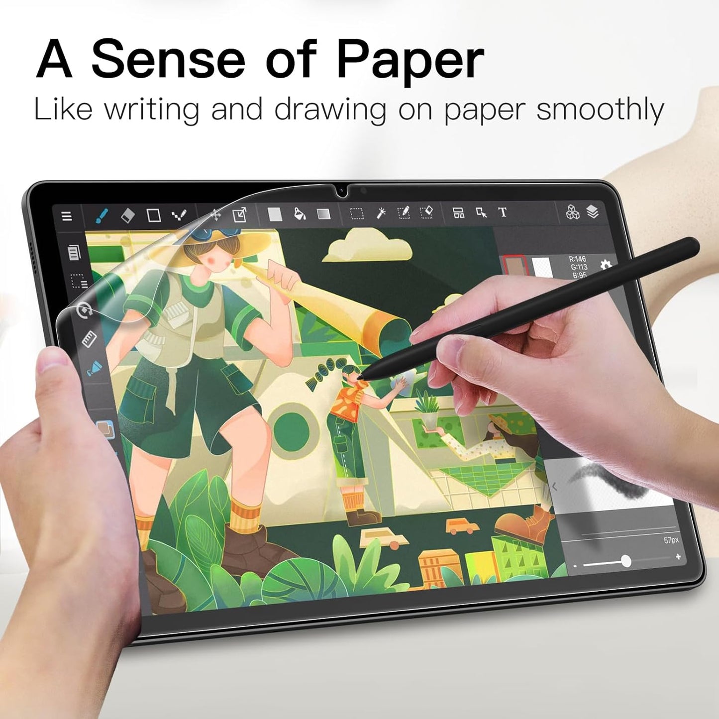 Lenovo Idea Tab Pro 12.7" Tb373 Paperfeel Screen Protector
