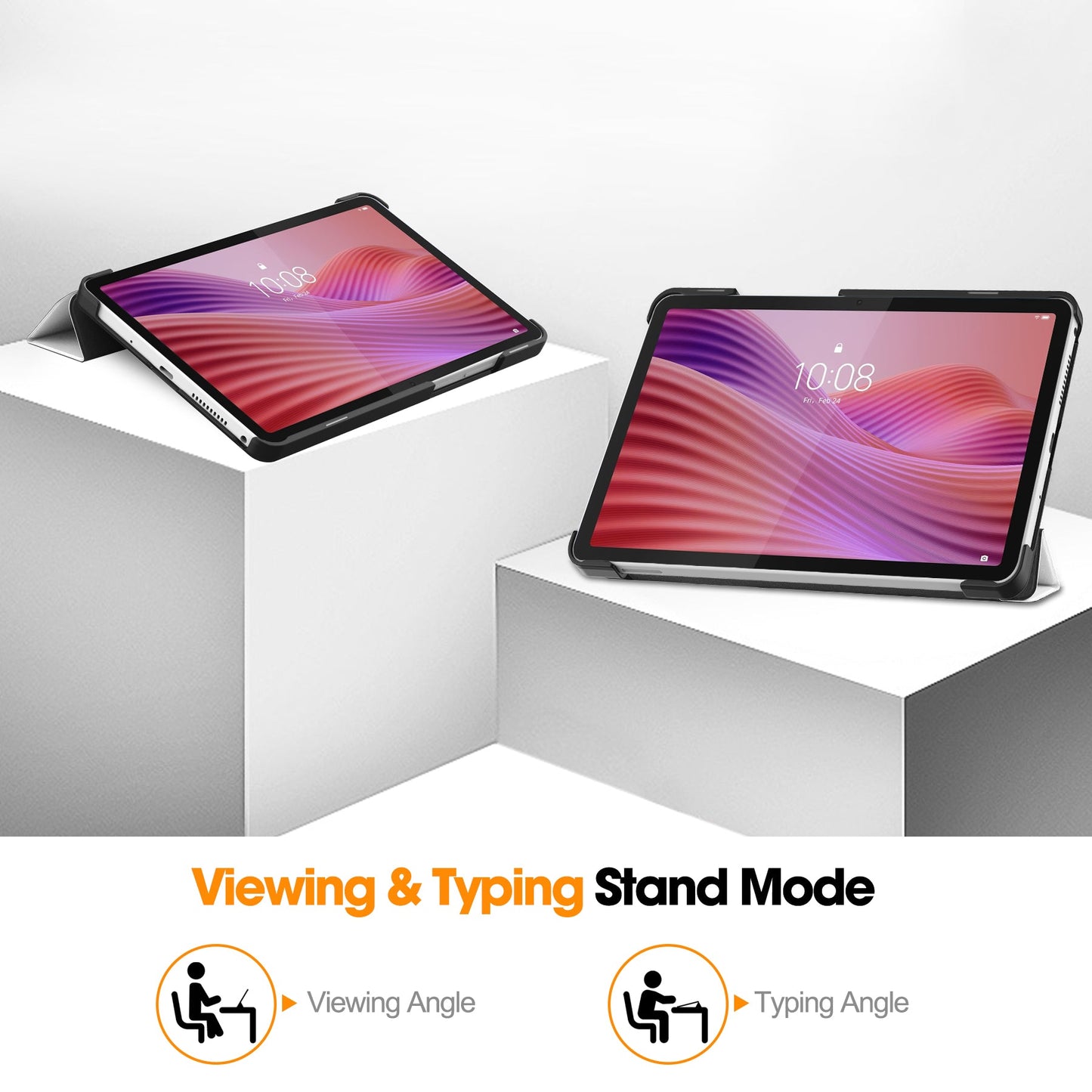 Lenovo Tab One 8.7" Designer Tri-fold Case [Graffiti]