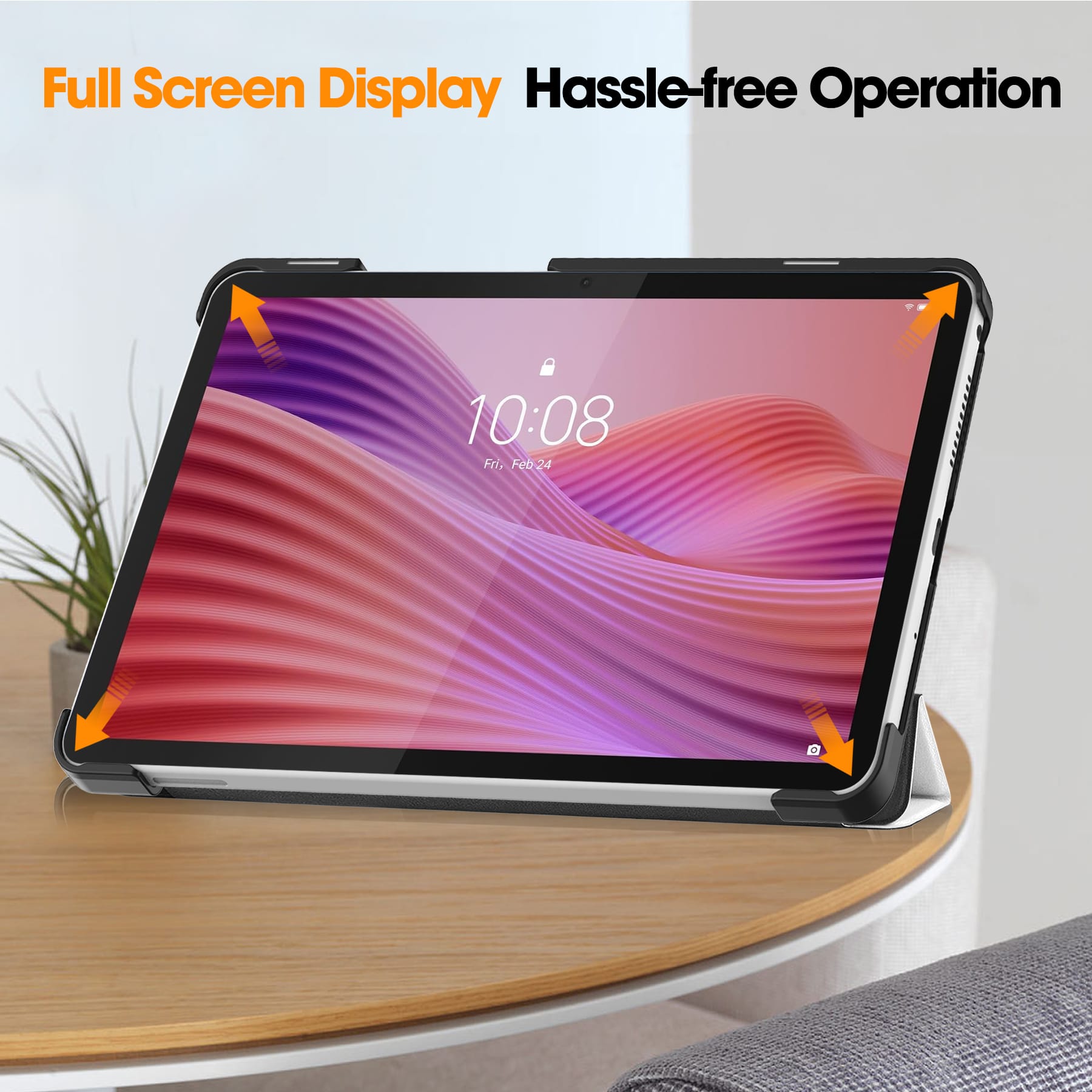 Lenovo Tab One 8.7" Designer Tri-fold Case [Graffiti]
