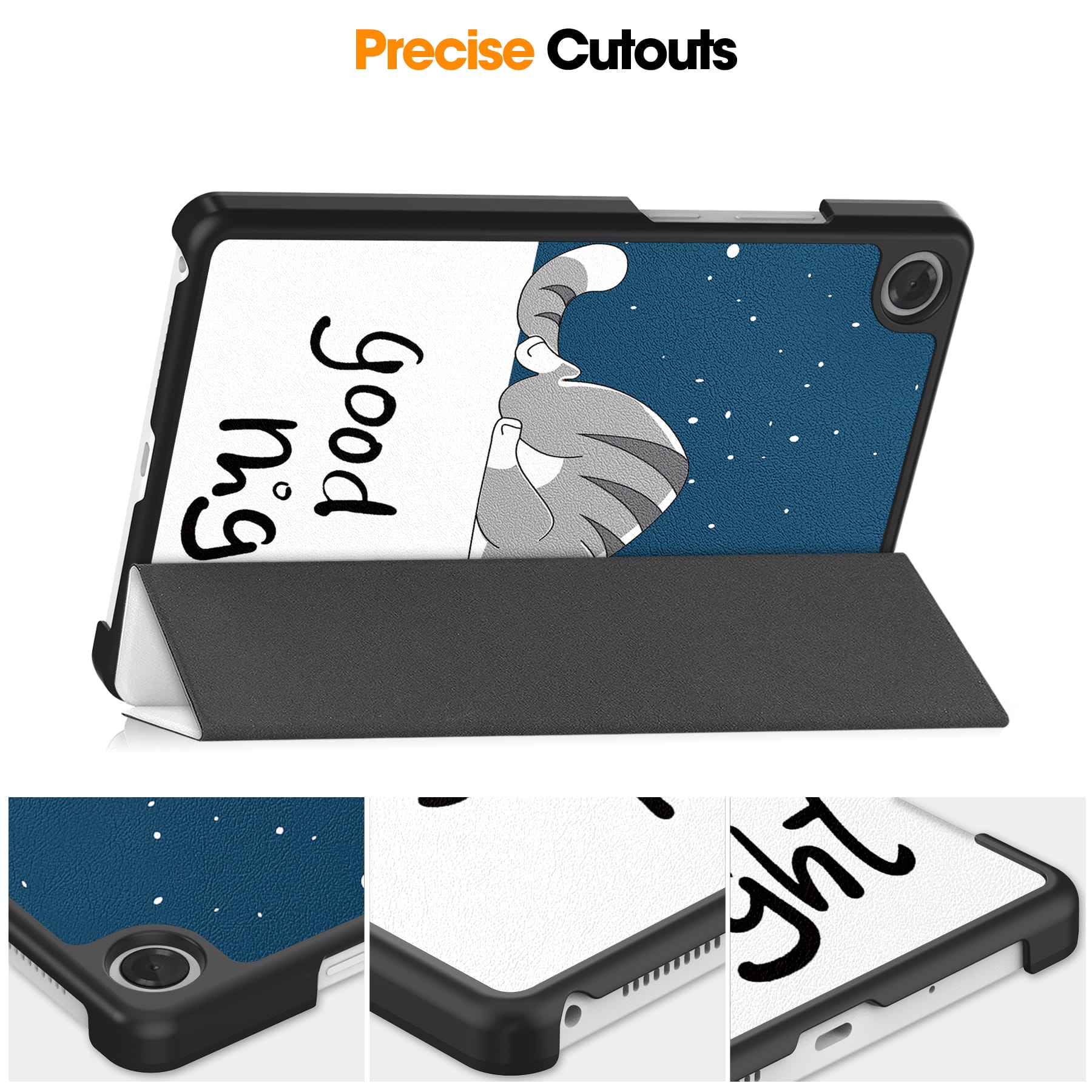 Lenovo Tab One 8.7" Designer Tri-fold Case [Graffiti]